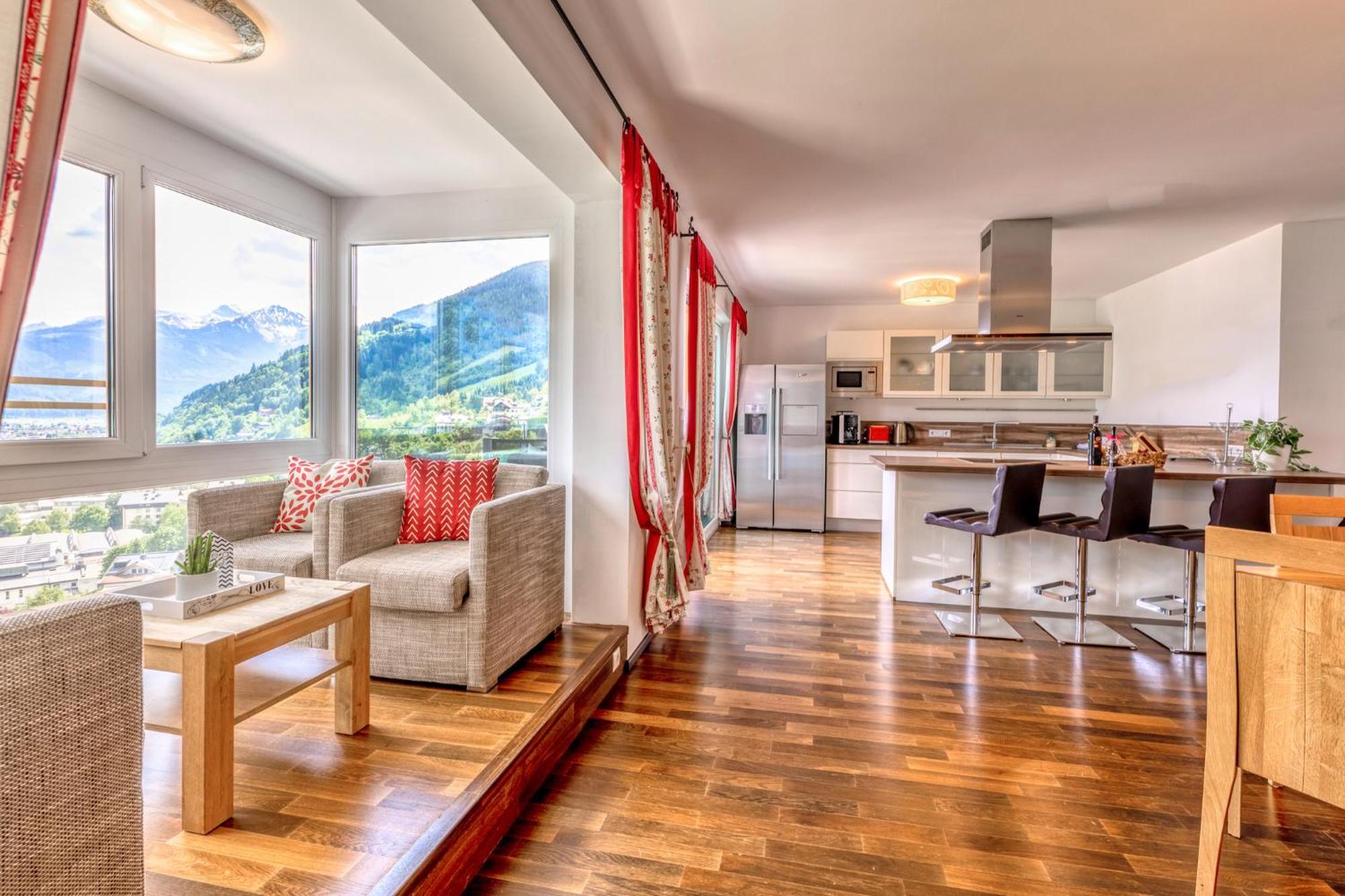 Appartement Eichenhof Top 10 Zell am See Eksteriør billede